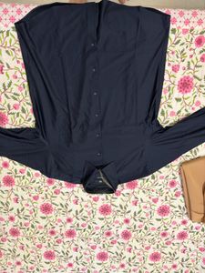 Classic Navy Blue Shirt