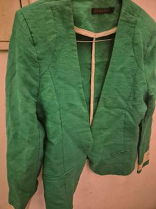 Green Ann Beth Bird Jacket