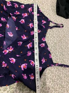 Floral Sleeveless Frock