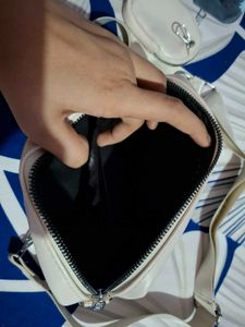Chic Crossbody Bag with Detachable Pouch