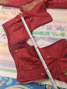 Banaras Silk Saree Like New Sareewith Blouse