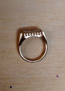 Sparkling Gemstone Ring