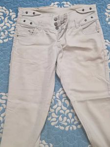 High-Waisted Button-Fly Jeans