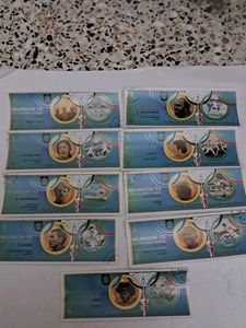 Munich 72 Olympic Stamps Collection