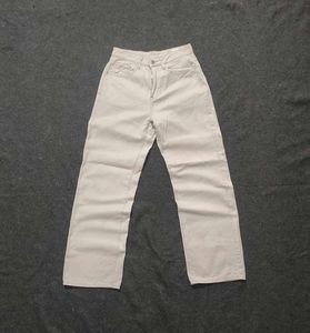 SHEIN Wide Leg Baggy Jeans (Beige/Sand)