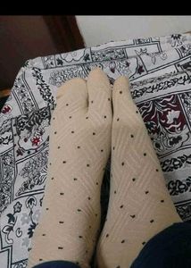 Sheer Split Toe Scarf