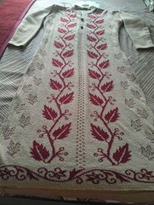 Wool Blend Kurta and Palazzo Set