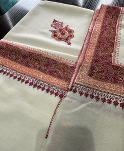 Kashmiri Semi Pashmina Shawl
