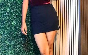 Black A-Line Skirt