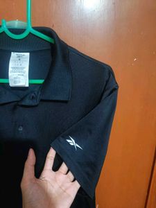 Reebok Black Polo T-Shirt