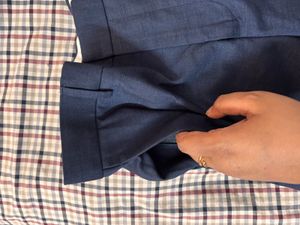 H&amp;M Men's Navy Formal Trousers