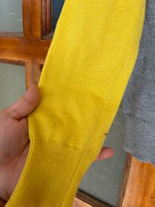 celine Color Block Crew Neck Sweater