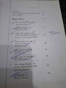 English and Commercial art book of class 11