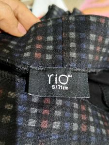 Checkered Slim Fit Pants