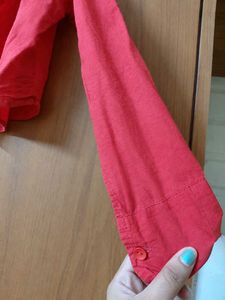 Light red formal shrug for women