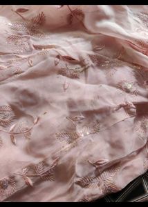 Pink Embroidered Lehenga Set