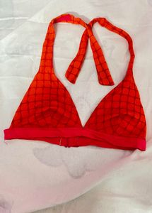pink orange bikini top