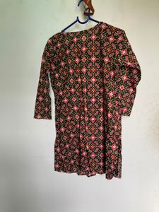 Multicolour Short Kurti