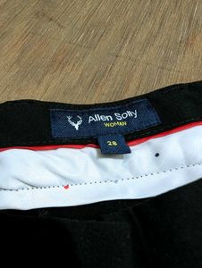 Allen Solly- Black Formal Pant