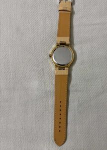 🆕Round Stone Studded with Leather Strap Watch