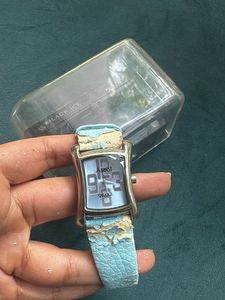 Vintage "Black Ice" Blue Watch