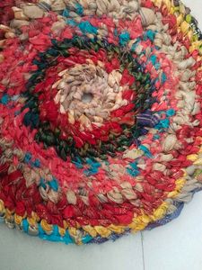 New Beautiful handmade  Multicolor Doormat