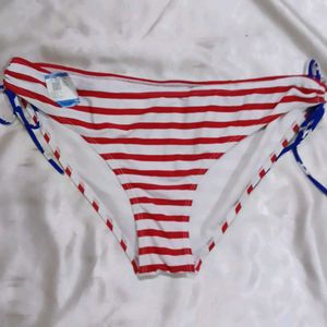 Star Print Blue Bikini Set