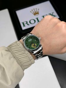 Rolex Green Dial Watch men