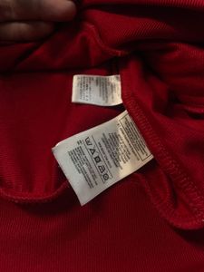 Adidas Track Jacket Red Black