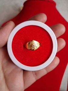 Gold Ring with Stone for kids