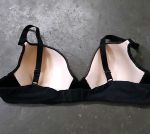 Black Padded Underwire Bra