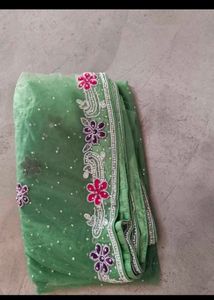 Beautifully Embellished Saree