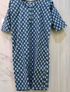 Stylish Printed Cotton Kurtas (Set of 2)