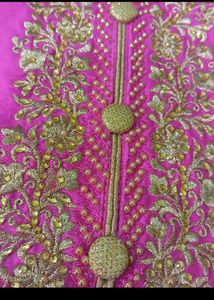 Vibrant Pink Embroidered Kurta Set