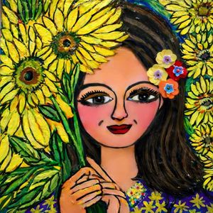 Petals and Peace Portrait