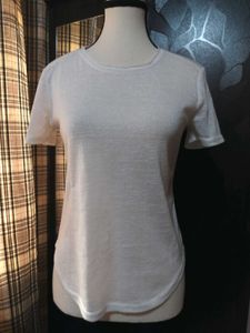 Basic White Short Sleeve T-Shirt