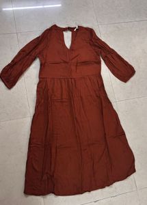 AND Brown Dress