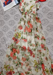 Floral Print Maxi Dress