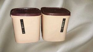 Set of 2 Storage Containers New