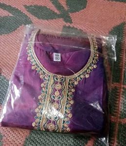 MAGENTA MAGIC  kurta set With Dopatta