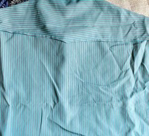Striped Button-Down Shirt