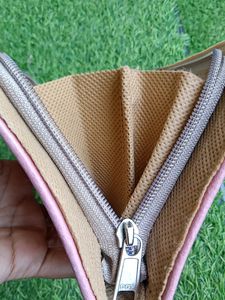 Pink Colour Beautiful Wallet