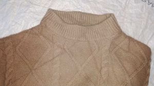 Kids (10-11 Y) Ombre Cable Knit Mock-Neck Warm Swe