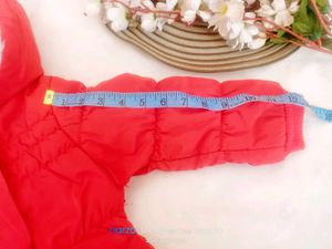 Cute Red Kids Puffer Jacket