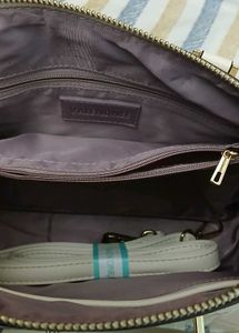Stylish Patchwork Barrel Bag - New with Tag