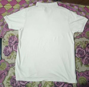 Men's Classic Beige Polo T-Shirt