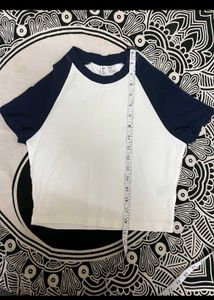H&M Colorblock Crop Top