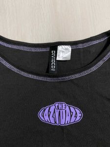 H&amp;M Cute Black Crop Top