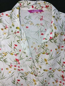 Marie Claire Floral Print Shirt