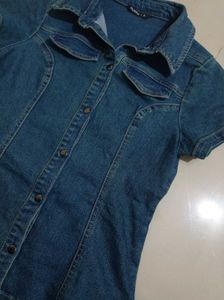 Y2k Denim Top